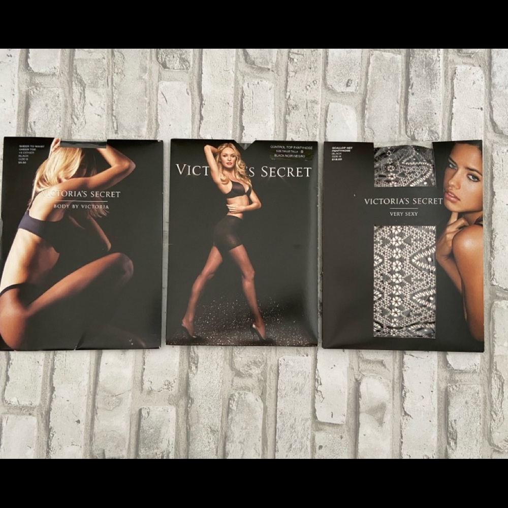 Set of three Victoria’s Secret hosiery